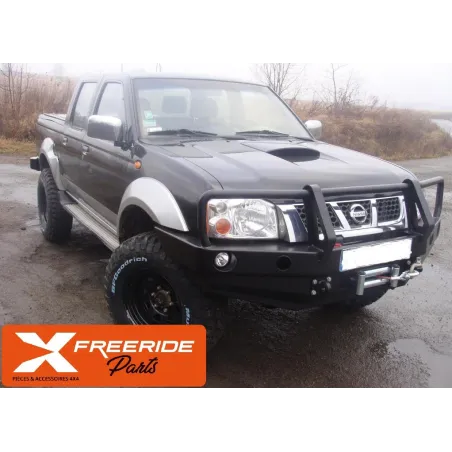 Pare-chocs avant F4X4 pour Nissan Navara D22 2001-2004 NP300 Avec Bullbar