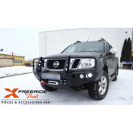 Pare-chocs avant F4X4 pour Nissan Navara D40 10-14 Avec Bullbar