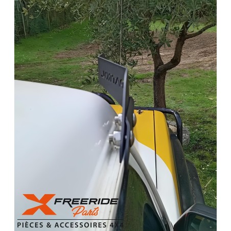 Support pour rampe LED 50/52" 127/132cm incurvée avec logo "PATROL"