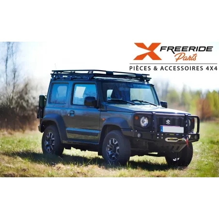 Pare-chocs avant F4X4 pour Suzuki Jimny 4 18- Avec Bullbar
