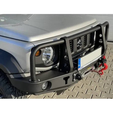 Pare-chocs avant F4X4 pour Suzuki Jimny 4 18- Avec Bullbar