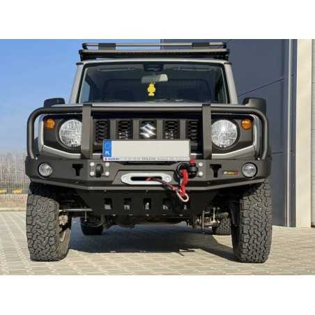 Pare-chocs avant F4X4 pour Suzuki Jimny 4 18-
Avec Bullbar