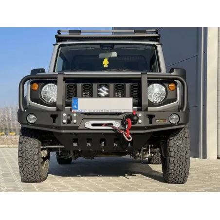 Pare-chocs avant F4X4 pour Suzuki Jimny 4 18- Avec Bullbar