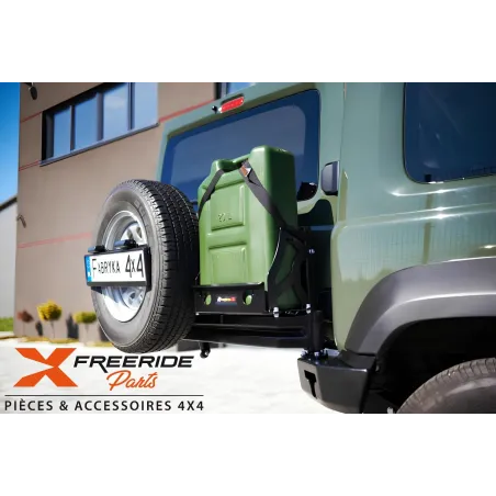 Support roue de secours pour pare-chocs F4X4 Suzuki Jimny 4