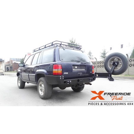 Support roue de secours pour pare-chocs F4X4 Jeep Grand Cherokee ZJ