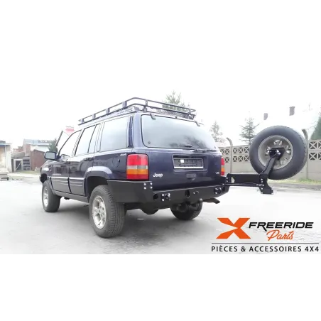 Support roue de secours pour pare-chocs F4X4 Jeep Grand Cherokee ZJ