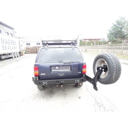 Support roue de secours pour pare-chocs F4X4 Jeep Grand Cherokee ZJ