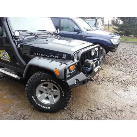 Pare-chocs avant F4X4 pour Jeep Wrangler TJ Avec Bullbar