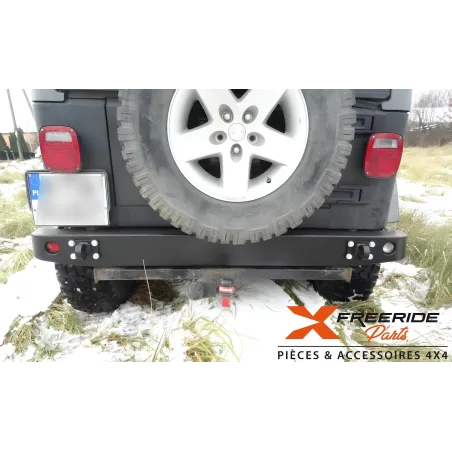 Pare-chocs arrière F4X4 pour Jeep Wrangler TJ