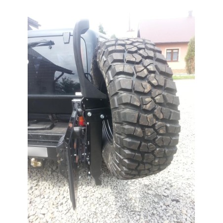 Support roue de secours pour pare-chocs F4X4 Jeep Wrangler TJ