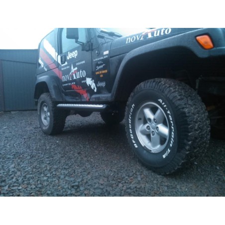 Rockslider F4X4 pour Jeep Wrangler TJ