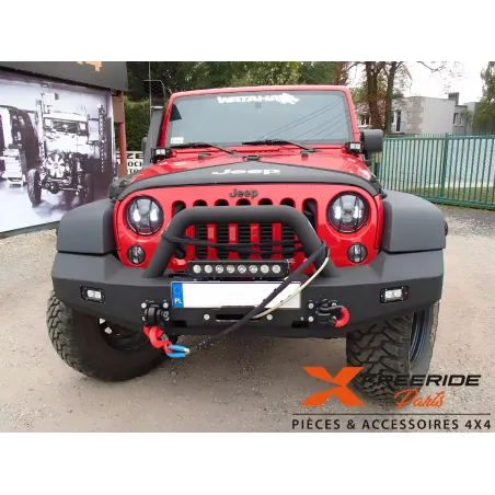Pare-chocs avant F4X4 pour Jeep Wrangler JK Avec Bullbar