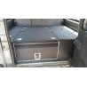 Aménagement avec tiroirs et rangements F4X4 pour Land Rover Defender 110