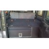 Aménagement avec tiroirs et rangements F4X4 pour Land Rover Defender 110