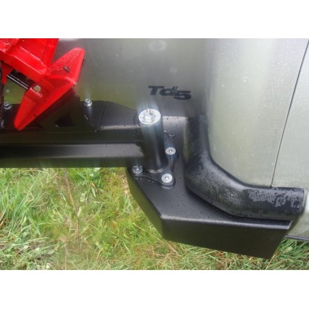 Support roue de secours pour pare-chocs F4X4 Land Rover Discovery 2 TD5 V8