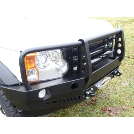 Pare-chocs avant F4X4 pour Land Rover Discovery 3 Avec Bullbar