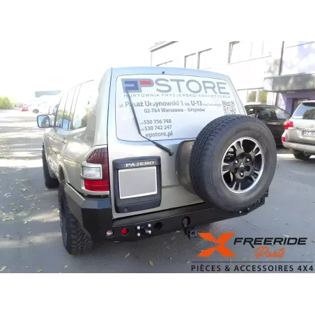 Pare-chocs arrière F4X4 pour Mitsubishi Pajero 3 Châssis long