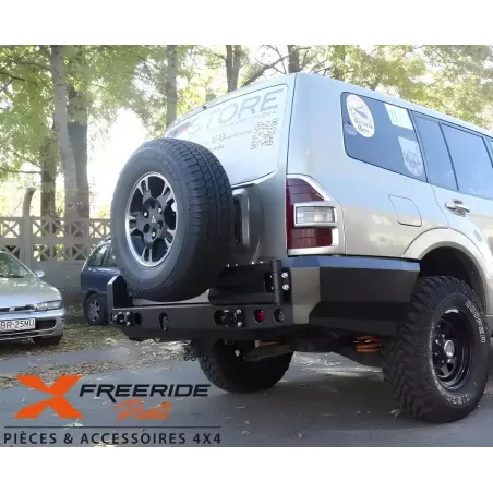 Support roue de secours pour pare-chocs F4X4 Mitsubishi Pajero 3