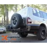 Support roue de secours pour pare-chocs F4X4 Mitsubishi Pajero 3