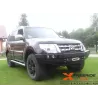 Pare-chocs avant F4X4 pour Mitsubishi Pajero 4 06-15 Sans Bullbar
