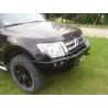 Pare-chocs avant F4X4 pour Mitsubishi Pajero 4 06-15 Sans Bullbar