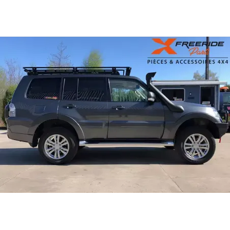 Galerie de toit F4X4 pour Mitsubishi Pajero 4 long 06-15