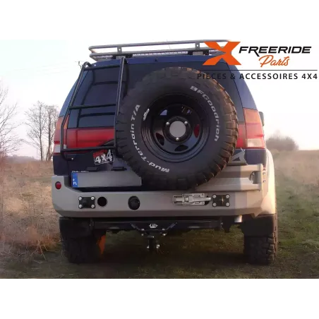 Pare-chocs arrière F4X4 pour Mitsubishi Pajero Sport 96-00