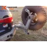 Support roue de secours pour pare-chocs F4X4 Mitsubishi Pajero Sport 96-00