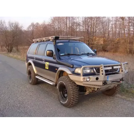 Pare-chocs avant F4X4 pour Mitsubishi Pajero Sport 96-00
Avec Bullbar