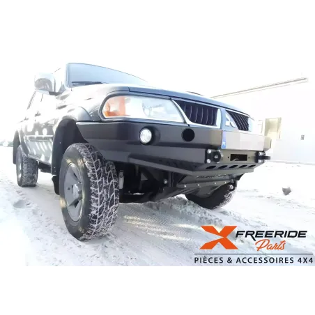 Pare-chocs avant F4X4 pour Mitsubishi Pajero Sport 00-08 Sans Bullbar