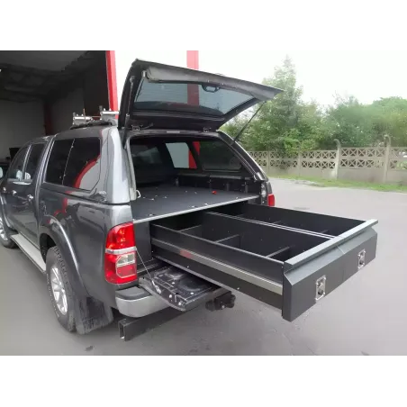 Aménagement avec tiroirs et rangements F4X4 pour Toyota Hilux 2005-2015 VIGO