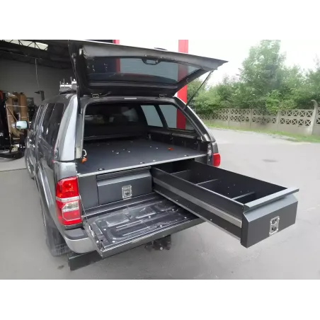 Aménagement avec tiroirs et rangements F4X4 pour Toyota Hilux 2005-2015 VIGO
