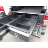 Aménagement avec tiroirs et rangements F4X4 pour Toyota Hilux 2005-2015 VIGO