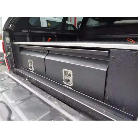 Aménagement avec tiroirs et rangements F4X4 pour Toyota Hilux 2005-2015 VIGO