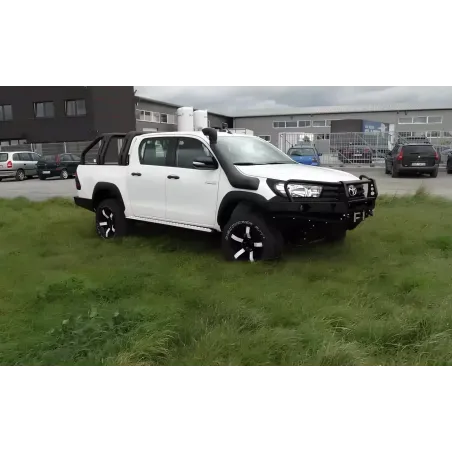 Pare-chocs avant F4X4 pour Toyota Hilux 16-20 REVO Avec Bullbar
