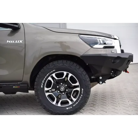 Pare-chocs avant F4X4 pour Toyota Hilux 2020-2024 REVO Sans Bullbar