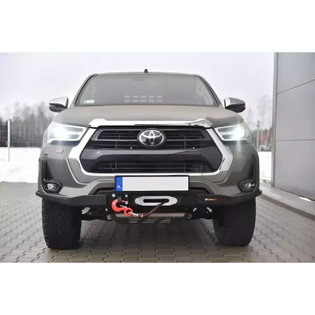 Pare-chocs avant F4X4 pour Toyota Hilux 20-24 REVO Sans Bullbar