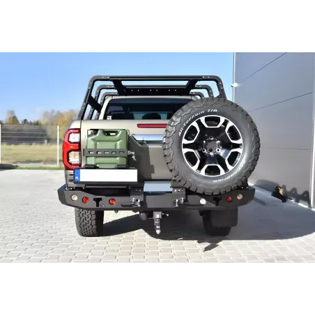 Pare-chocs arrière F4X4 pour Toyota Hilux 20-24 REVO Version AVEC feux