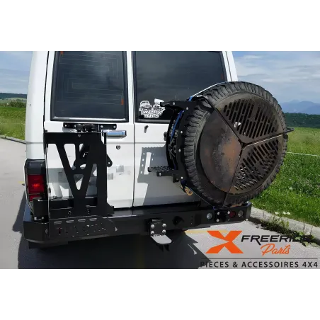 Pare-chocs arrière F4X4 pour Toyota Land Cruiser HZJ78
