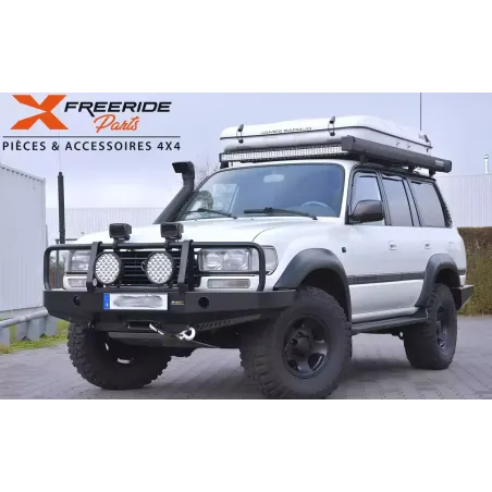 Pare-chocs avant F4X4 pour Toyota Land Cruiser HDJ80 Avec Bullbar