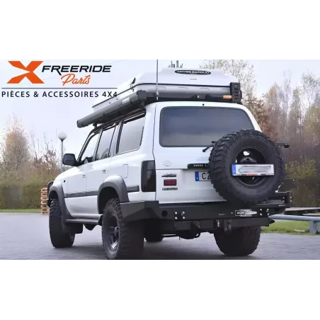 Pare-chocs arrière F4X4 pour Toyota Land Cruiser HDJ80