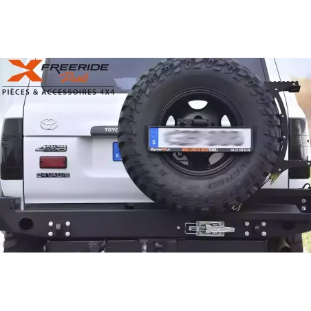 Support roue de secours pour pare-chocs F4X4 Toyota Land Cruiser HDJ80