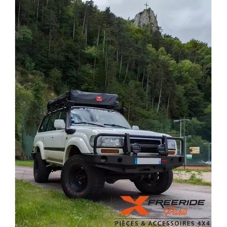 Pare-chocs avant F4X4 pour Toyota Land Cruiser HDJ80 Avec Bullbar