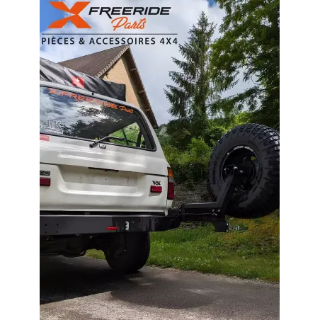 Support roue de secours pour pare-chocs F4X4 Toyota Land Cruiser HDJ80