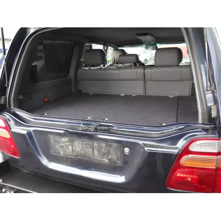 Aménagement avec tiroirs et rangements F4X4 pour Toyota Land Cruiser HDJ100 1998-2007
