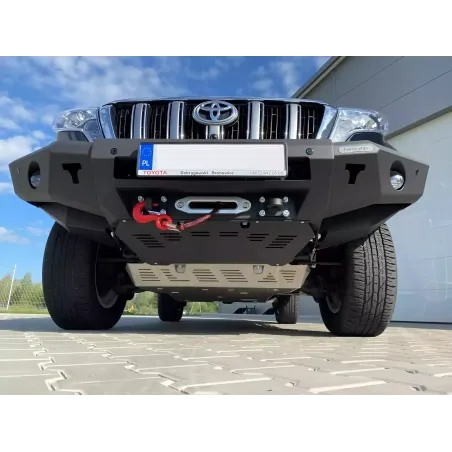 Pare-chocs avant F4X4 pour Toyota Land Cruiser KDJ150 13-17 Sans Bullbar