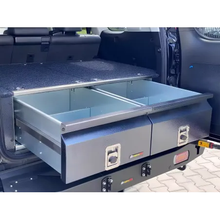 Aménagement avec tiroirs et rangements F4X4 pour Toyota Land Cruiser KDJ150 2013-2016