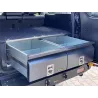 Aménagement avec tiroirs et rangements F4X4 pour Toyota Land Cruiser KDJ150 2013-2016