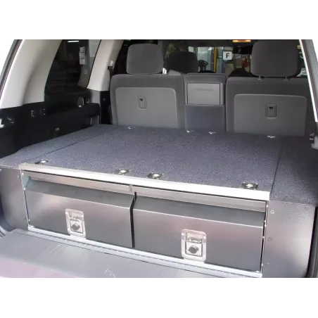 Aménagement avec tiroirs et rangements F4X4 pour Toyota Land Cruiser J200