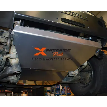 Blindage avant pour Mitsubishi Pajero 2